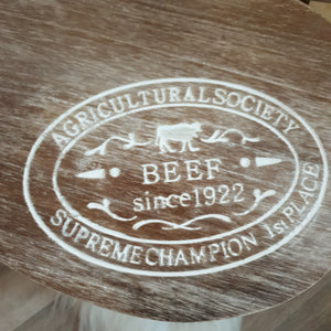 Chopping board stool Round