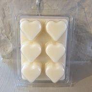 Heart Wax Melt Vanilla Creme
