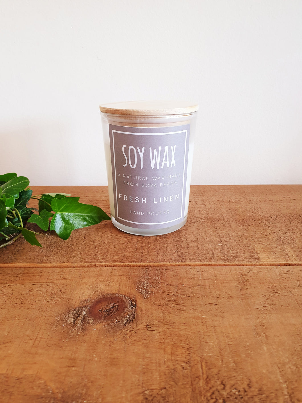 Large Candle Fresh Linen