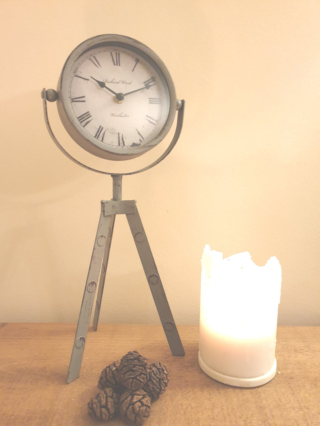 Vintage Clock on Tripod