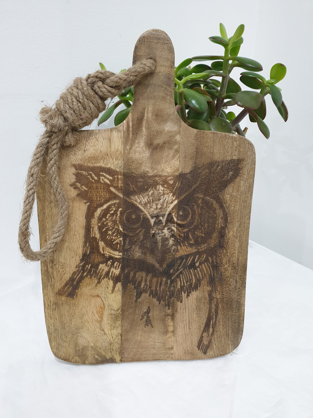 Mango wood Chopping Board (Owl)