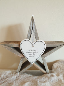 Do what makes your heart smile plaque