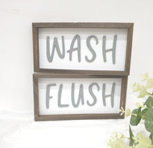 Load image into Gallery viewer, Wash Bathroom Sign
