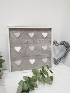 3d Heart plaque
