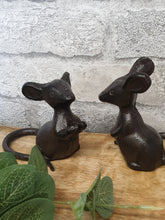 Load image into Gallery viewer, Cast Iron Mice set

