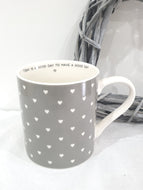Grey Mug ♡Today is a good day to have a good day ♡