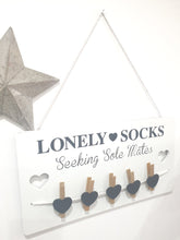 Load image into Gallery viewer, Lonely ♡ Socks Plaque
