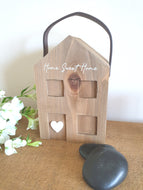 Wooden House Doorstop