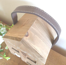 Load image into Gallery viewer, Wooden House Doorstop
