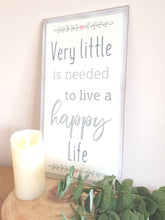 Load image into Gallery viewer, Happy life Plaque
