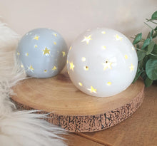 Load image into Gallery viewer, LED Ceramic White Star Ball
