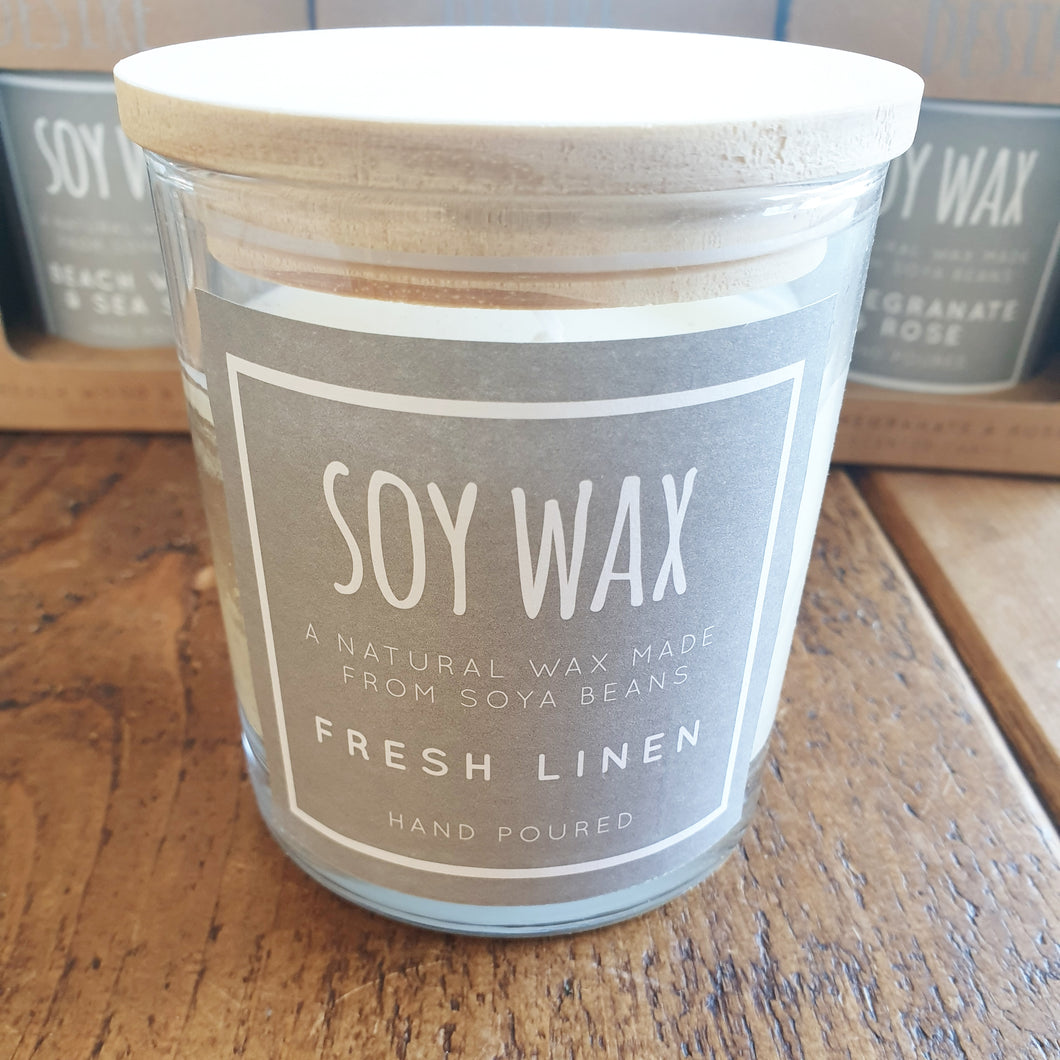 Candle Fresh Linen Soy Wax (standard)