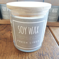 Candle Fresh Linen Soy Wax (standard)