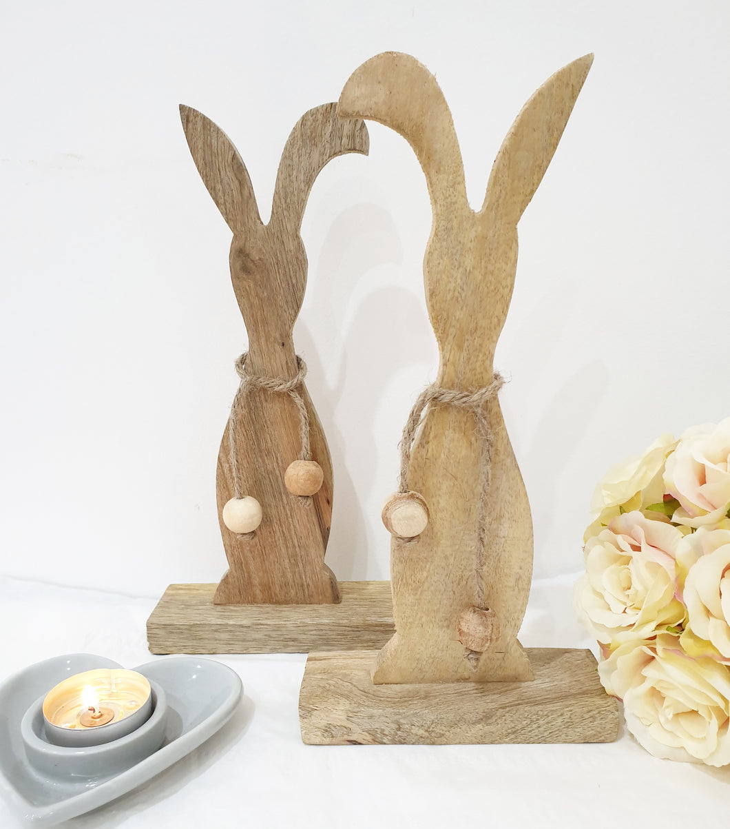 Rustic wooden Bunny