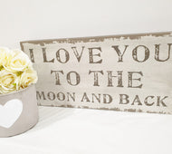 Chunky Slogan Plaque (Moon)