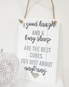 Good Laugh plaque