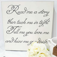 Read Me a story Sign (Wooden)