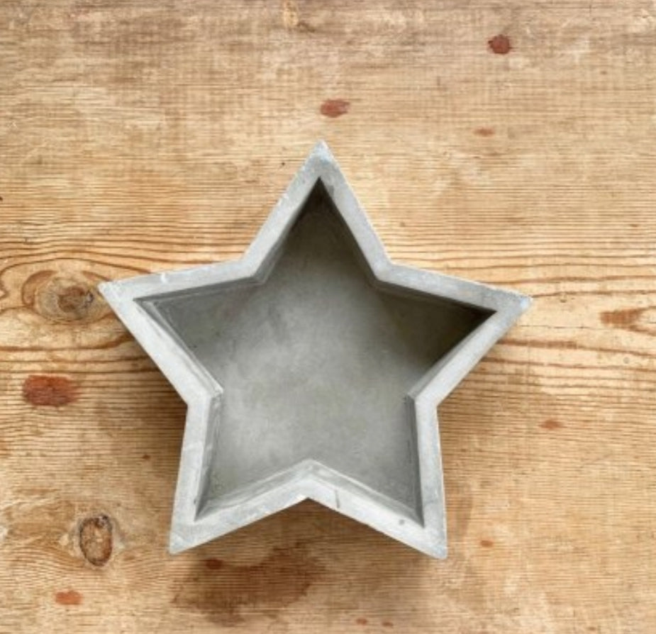 Star Cement Tray/pot