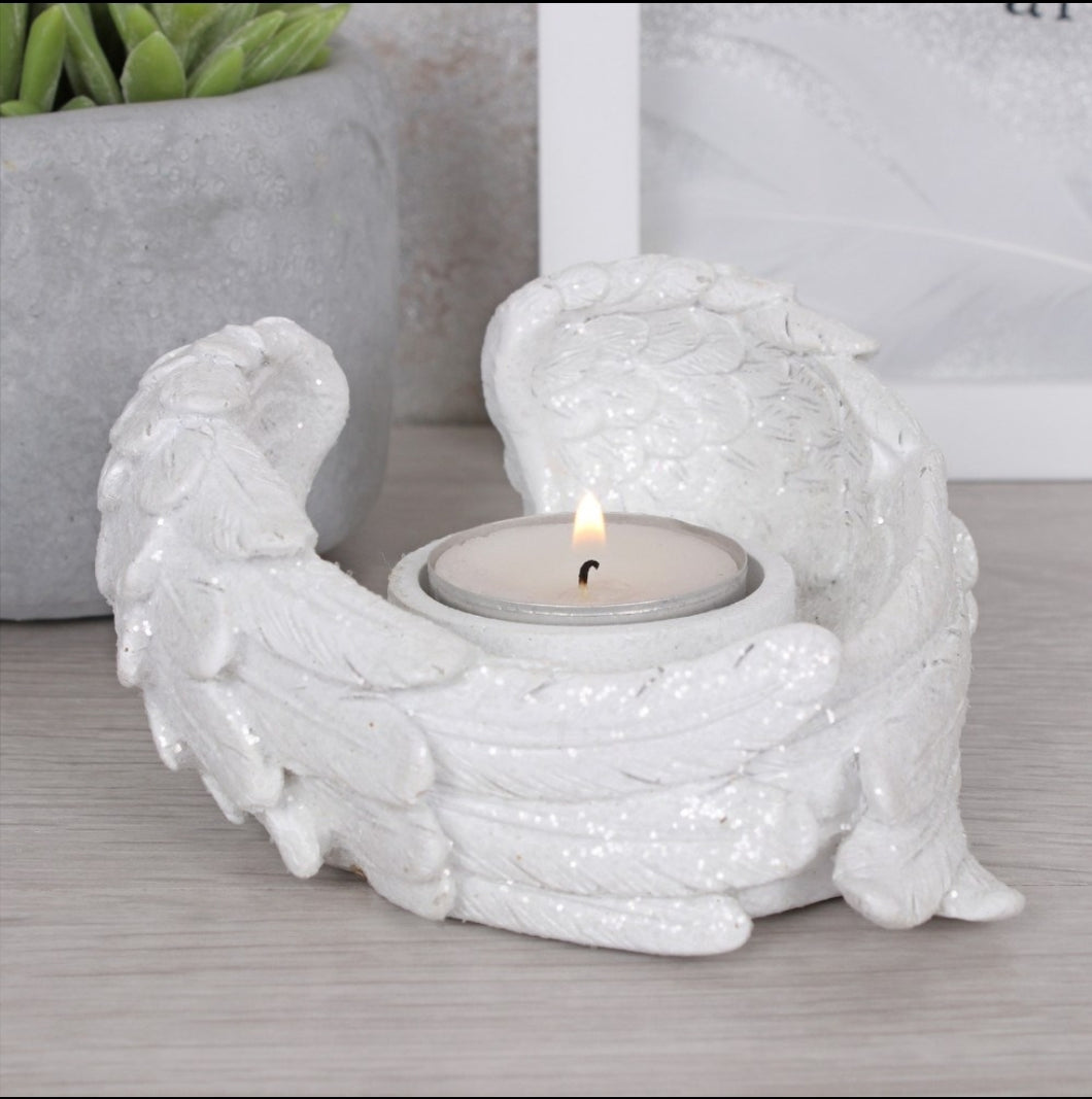 Angel Wings Tlight Holder