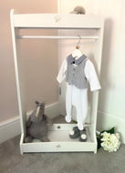 Wooden Children's clothes stand with Star cutout