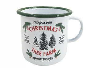 Retro Christmas Tree Mug