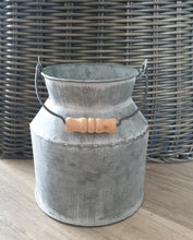 Load image into Gallery viewer, Round Rustic Zinc Churn
