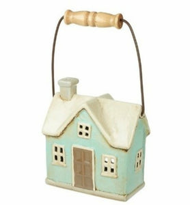 Ceramic House Tlight Holder