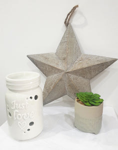 Just L♡ve Ceramic wax Melter (Grey)
