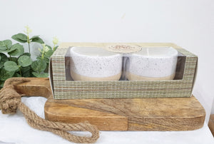 Cedar Cotton - Natural interior candle set