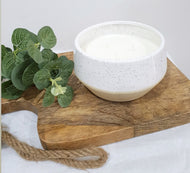 Linen Wool 3 wick candle