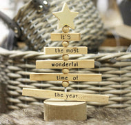 Wooden Tree Dec