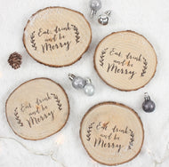 Log Coasters