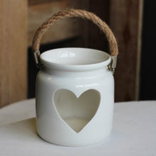 Load image into Gallery viewer, White Heart Lantern
