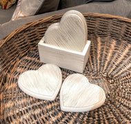 Heart Coaster Set