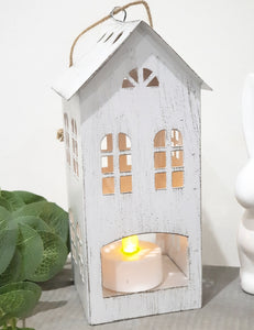 Rustic white Tlight House