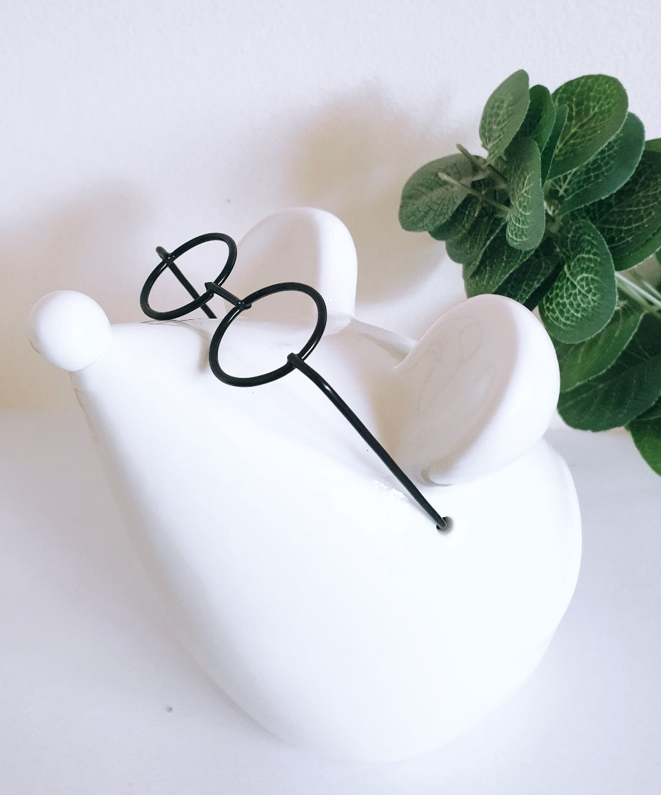 Mouse with Glasses