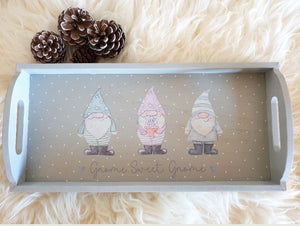 Gnome Sweet Gnome Tray