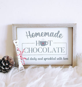 Homemade Hot Chocolate plaque