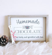 Homemade Hot Chocolate plaque