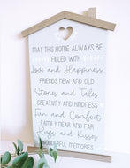 Love & Happiness plaque