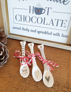 Set of 3 Ceramic Spoons