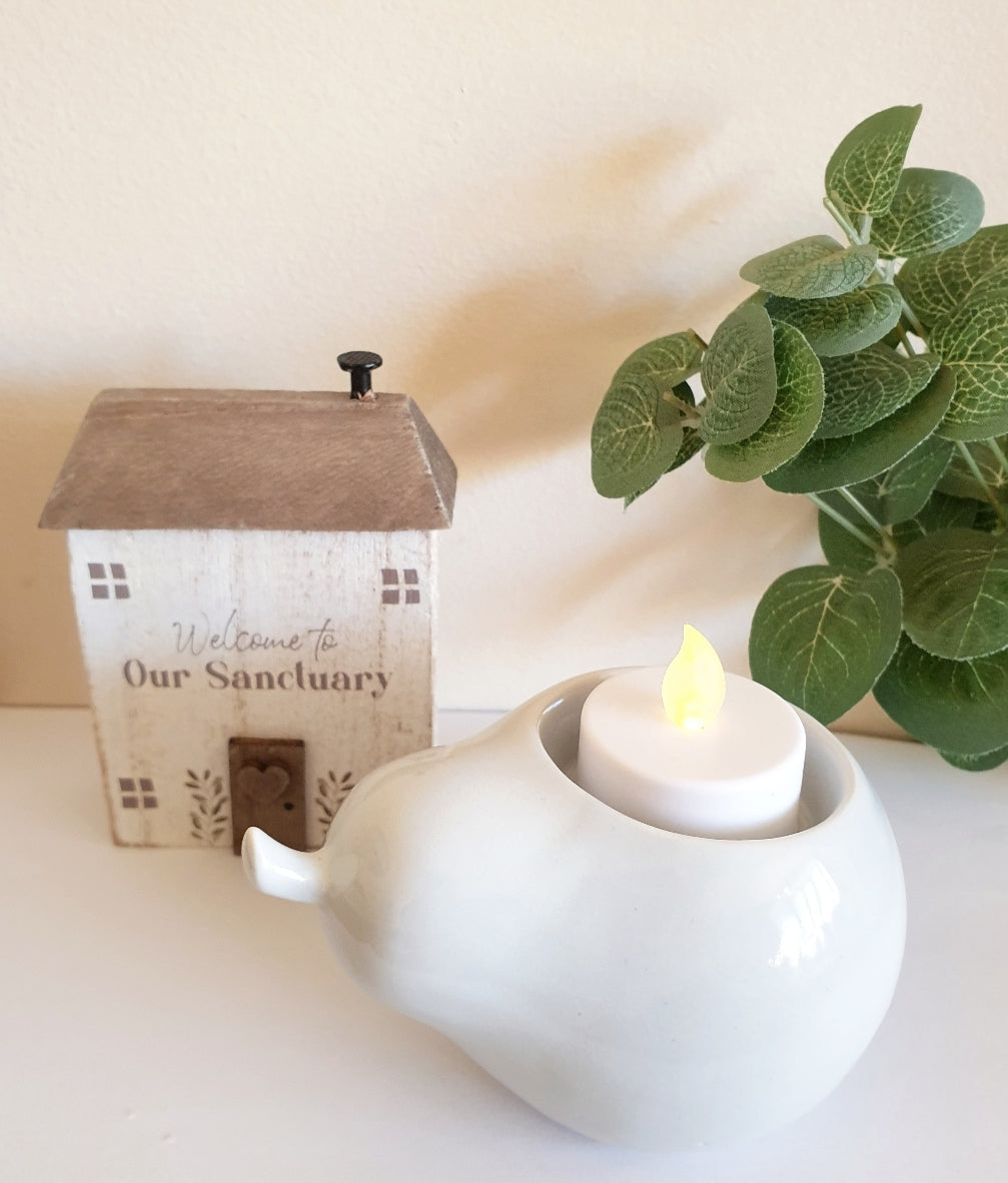 Pear Tlight Holder